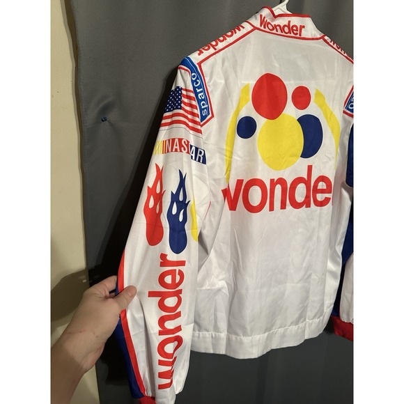 Talladega Nights Ricky Bobby Wonder Bread Racing Performance Jacket - Picture 12 of 15